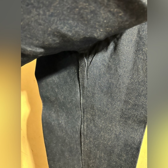 Men’s Wrangler Bootcut Blue Jeans(heavy starch) - Picture 3 of 4